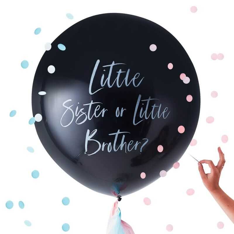 "Little Sister or Little Brother" - Ballon Baby
