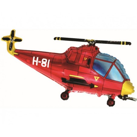 Helikopter folieballon, 24" / 60 cm - 1522