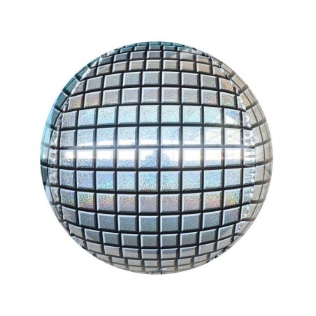 Diskokugle Sphere-Shape folieballon, 16"/ 40 cm - 1553
