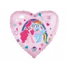 My Little Pony Hug hjerte folieballon, 18" / 46 cm