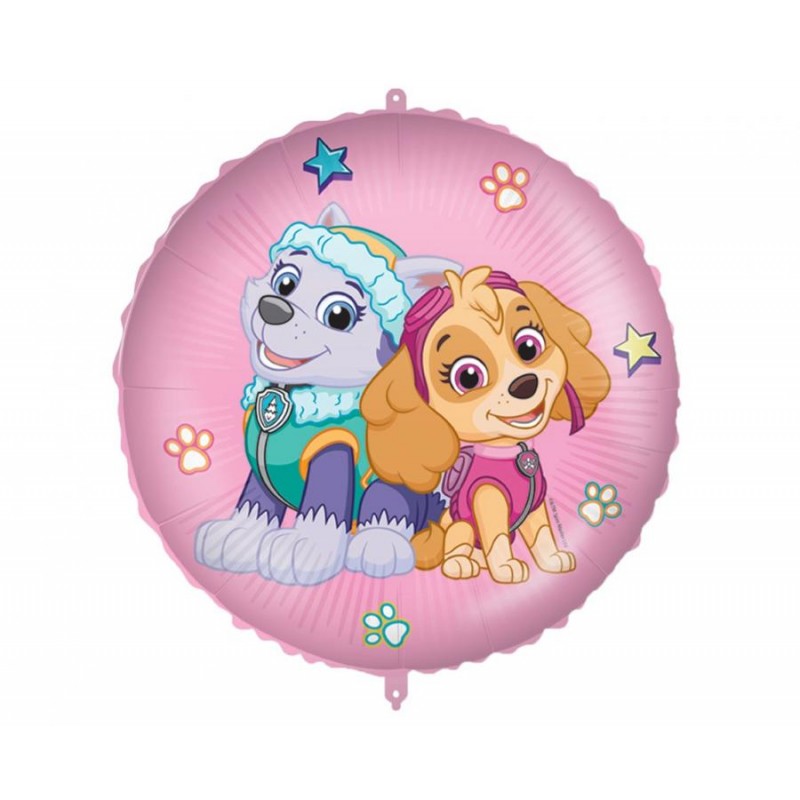 Paw Patrol, Skye og Everest, folieballon, 18" / 46 cm Folieballoner Paw Patrol, Skye og Everest, folieballon, 18" / 46 cm Folieballoner
