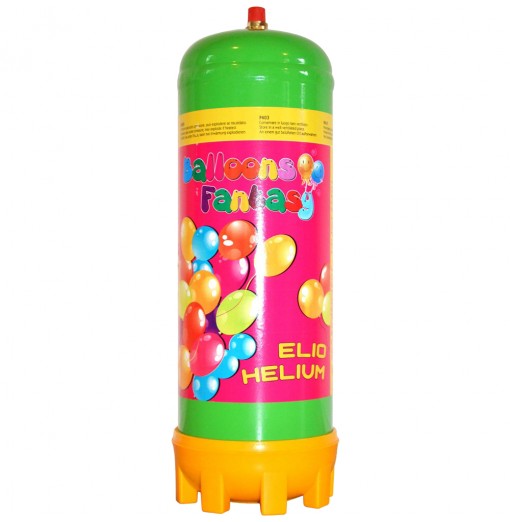 Engangsflaske med helium 30 balloner - 220 liter Helium Engangsflaske med helium 30 balloner - 220 liter Helium