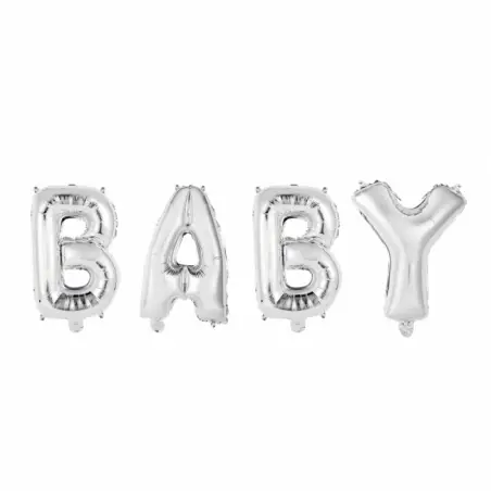 "Baby" - Foliebogstaver Folie balloner