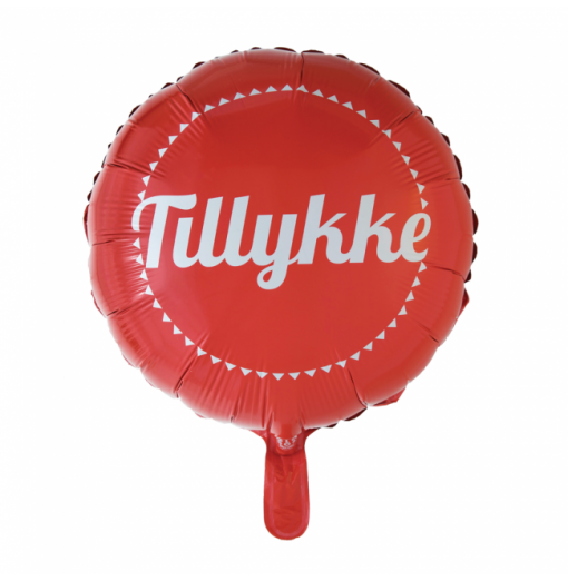 Tillykke - Folieballon Fødselsdag