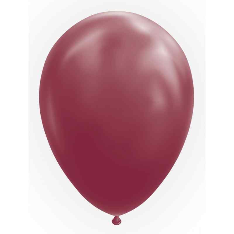 Balloner 12" / 30 cm - 25 stk. Ensfarvede latexballoner