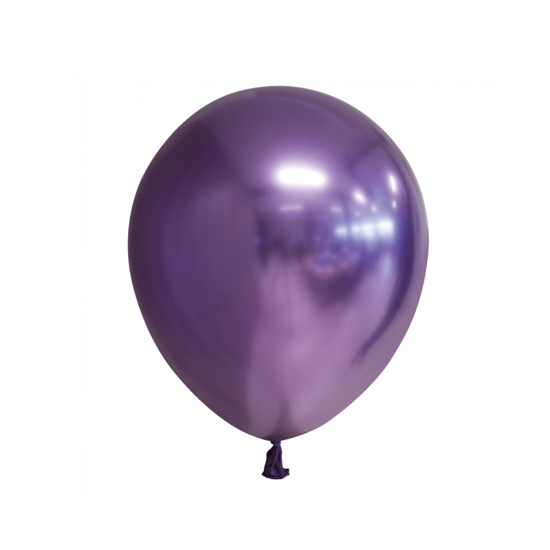 Krom Balloner 12" / 30 cm - 10 stk. Ensfarvede latexballoner