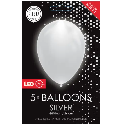 LED balloner - 12" LED Balloner