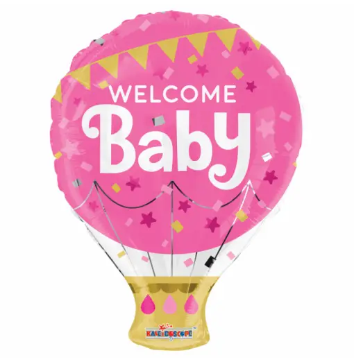 "Welcome Baby" - Folieballon Folie balloner