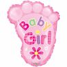 Baby Fod Pige 18" - Pink