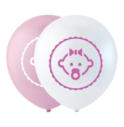 Baby Ballon - Pink 10" Baby
