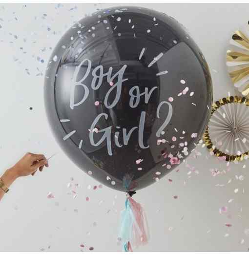 "Boy or Girl???" Ballon Baby